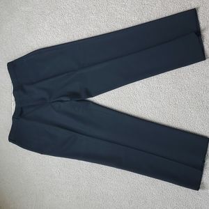 Pazoni Romeo Style 712F Vigin Wool Black Pants Size 36 Made in Italy